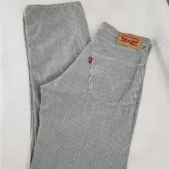 LEVIS STRIPED DENIM - Picture 3 of 9